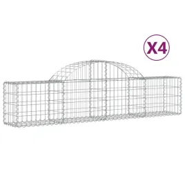 kosze-gabionowe-4-szt-200x30x40-60-cm-galwanizowane-zelazo
