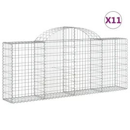 kosze-gabionowe-11-szt-200x30x80-100-cm-galwanizowane-zelazo