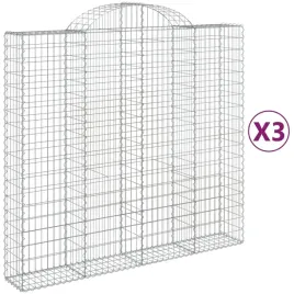 kosze-gabionowe-3-szt-200x50x180-200-cm-galwanizowane-zelazo