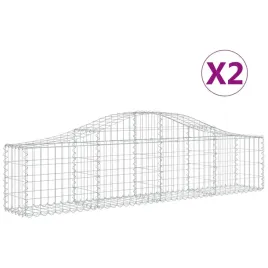 kosze-gabionowe-2-szt-200x30x40-60-cm-galwanizowane-zelazo