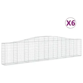kosze-gabionowe-6-szt-400x30x80-100-cm-galwanizowane-zelazo