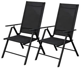 krzesla-ogrodowe-2x-rozkladane-aluminiowe-lezak-taras-balkon-ogrod-czarne