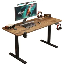 biurko-regulowane-140cm-elektryczne-regulacja-wysokosci-72-118cm-loft-led