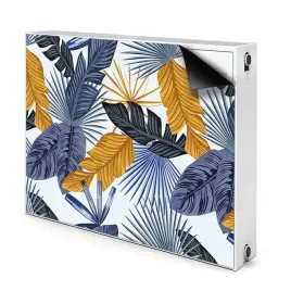 stylowa-nakladka-na-grzejnik-80x60-liscie-palmowe