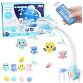karuzela-do-lozeczka-projektor-2w1-melodie-odglosy-zwierzat-pilot-rozowa