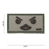 emblemat-naszywka-3d-pvc-duckface-stan-nowy