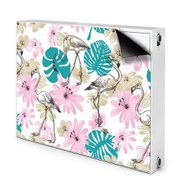 oslona-magnes-na-kaloryfer-80x60-malowane-flamingi