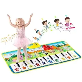 mata-muzyczna-dla-dzieci-interaktywna-klawiatura-fortepianowa-100x35-cm