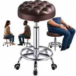 taboret-kosmetyczny-fryzjerski-hoker-barowy-na-kolkach-obrotowy-brazowy