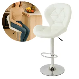 hoker-barowy-krzeslo-obrotowe-pikowany-bialy-tkanina-do-kuchni-wyspy