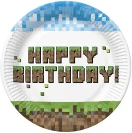 talerzyki-papierowe-daisy-pol-mak-8szt-227cm-pixel-block-happy-birthday