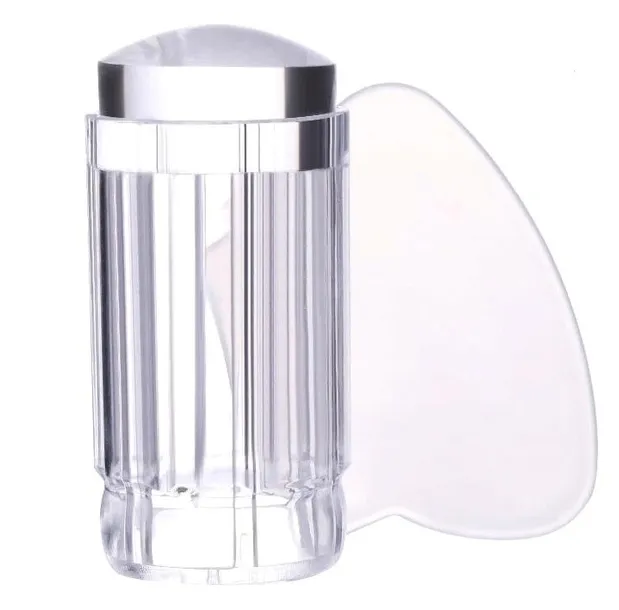 Stempel Silikonowy do Zdobień Paznokci Clear