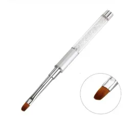 pedzelek-do-zelu-okragly-z-krysztalkami-nr-6