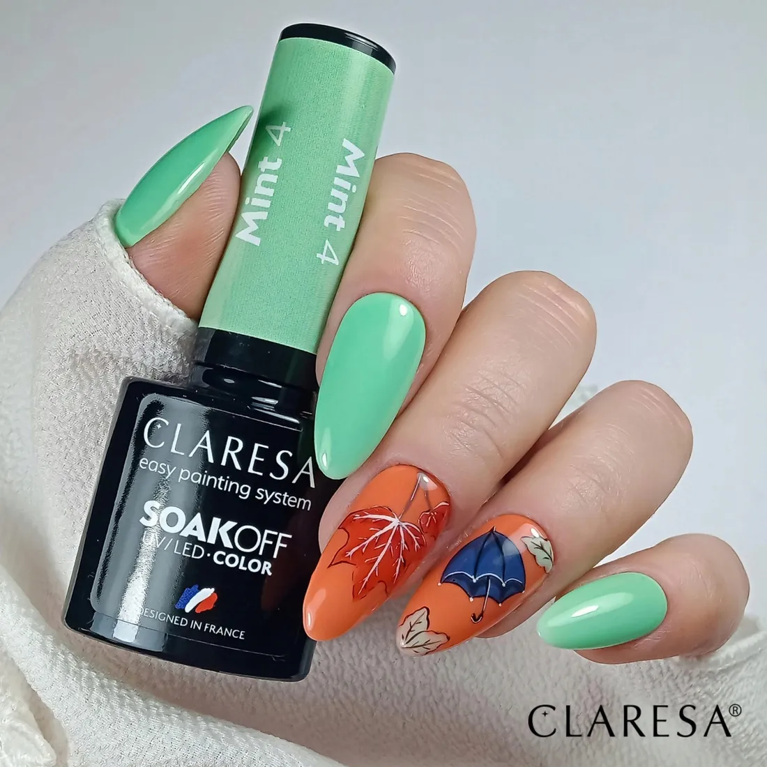 claresa-lakier-hybrydowy-mint-4-stan-nowy