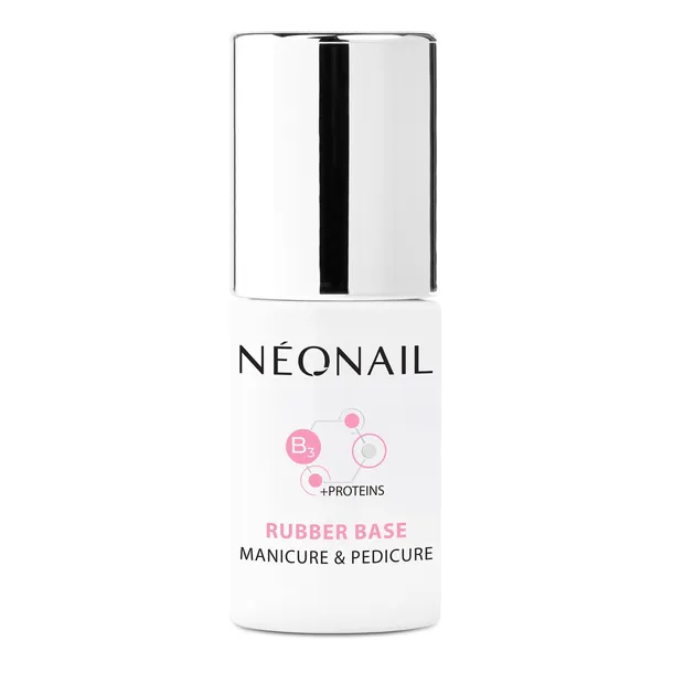 NEONAIL Baza Hybrydowa do paznokci RUBBER BASE MANICURE 7,2 ml
