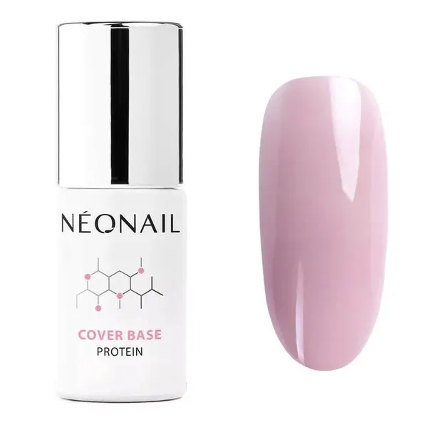 Neonail Baza hybrydowa Cover Base Protein Light Nude 7,2 ml