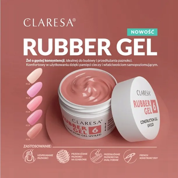 claresa-zel-budujacy-rubber-gel-6-45g-kolor-brazowy