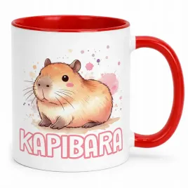 kubek-czerwony-kapibara-capybara-zwierzak-slodki-dla-dzieci-prezent