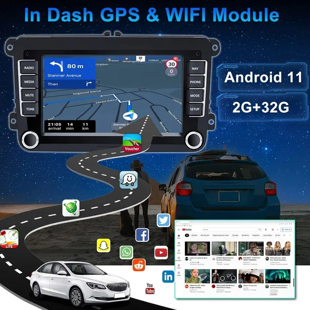 radio-samochodowe-camecho-sh1am2ca-gps-marka-camecho