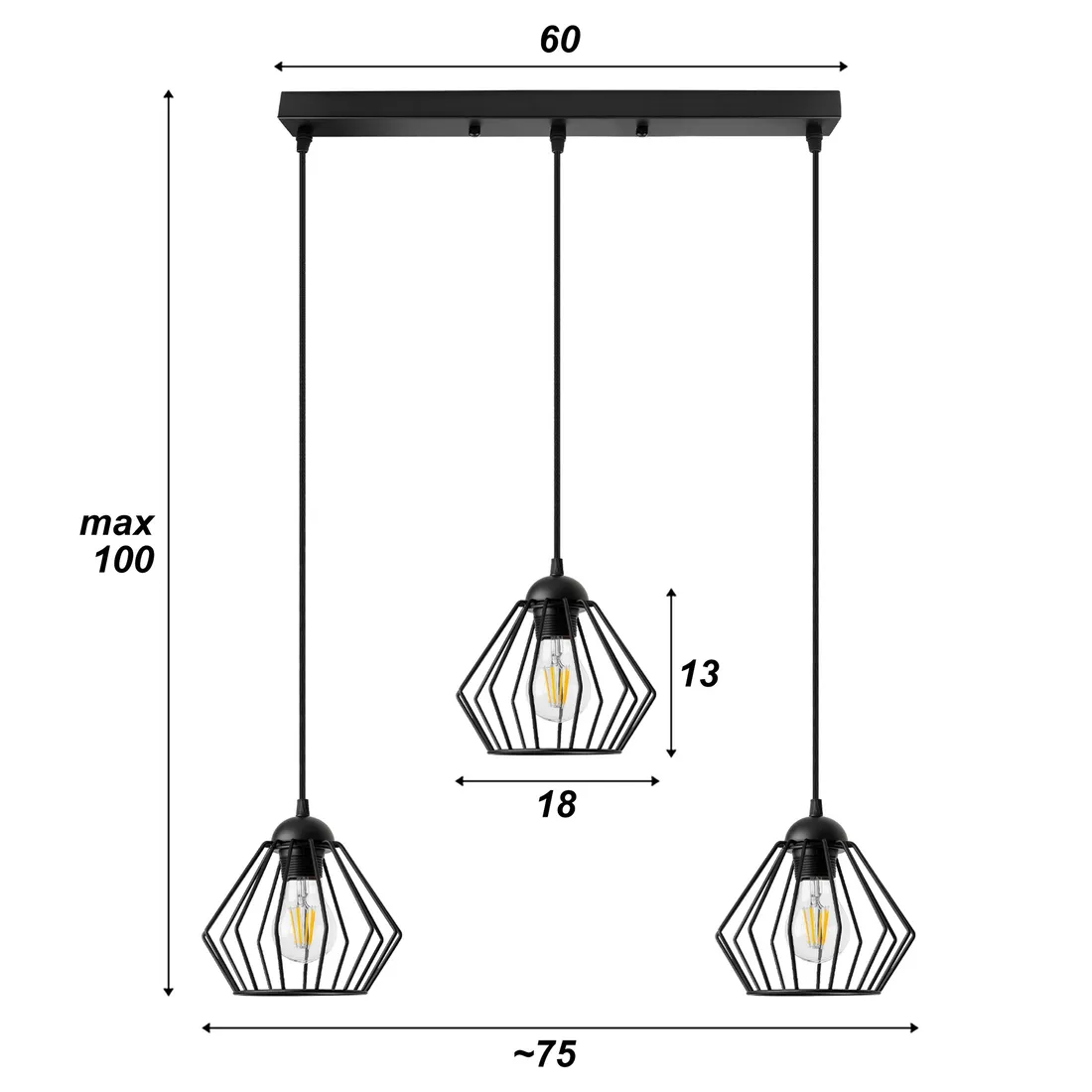 lampa-wiszaca-zyrandol-brylant-led-czarna-metalowa-3xe27-loft