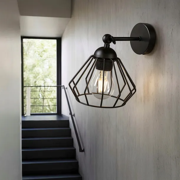 kinkiet-loft-czarny-druciany-ruchome-ramie-e27-led-kolor-czarny