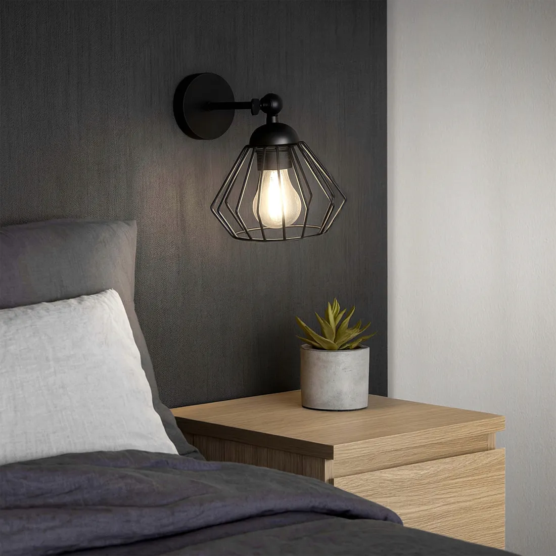 kinkiet-loft-czarny-druciany-ruchome-ramie-e27-led