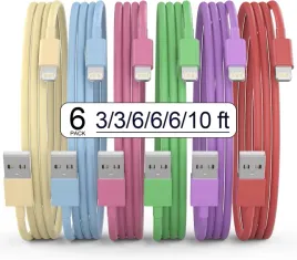 zestaw-6-kabli-do-ladowania-ladowarek-do-iphone-1m-2m-3m
