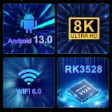 dekoder-smart-tv-box-x88pro-2-16gb-wifi-6-android-13-odtwarzacz-hdd-stan-nowy