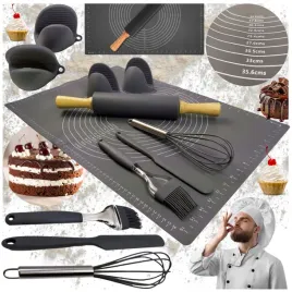 zestaw-kuchenny-7el-akcesoria-silikonowe-cukiernicze-solidna-stolnica-walek