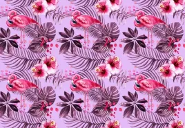 fototapeta-flizelinowa-flamingi-liscie-152x104