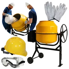 betoniarka-wolnostojaca-160l-mieszalnik-1000w-zeliwo-wzmocniona-konstrukcja