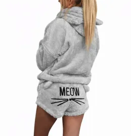 zimowa-pluszowa-pizama-damska-meow-miekka-i-ciepla-spodenki-bluza-xl-k192