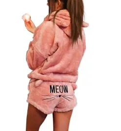 zimowa-pluszowa-pizama-damska-meow-miekka-i-ciepla-spodenki-bluza-xl-k192