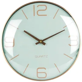 zegar-scienny-zloty-mietowy-30-cm