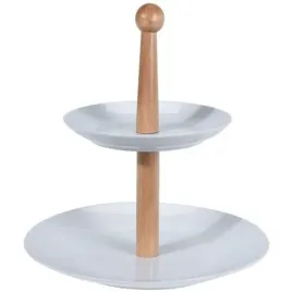 patera-etazerka-do-ciast-porcelanowa-biala-2-pietrowa-houseware-27-cm