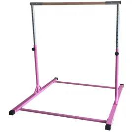 drazek-gimnastyczny-do-cwiczen-wolnostojacy-rozowy-solidny-master-150-cm