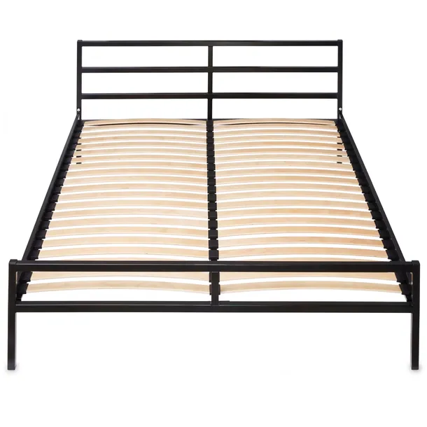 SOLIDNE ŁÓŻKO POLSKIE 160x200 metalowe BARDZO GĘSTY STELAŻ o prześwicie 4cm