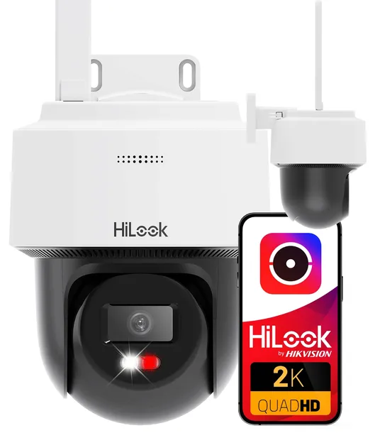 Kamera WiFi Obrotowa 4MPx Zewnętrzna HiLook Hikvision Autotracking Audio