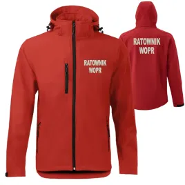 kurtka-ratownik-wopr-softshell-z-kapturem-haft-wodoodporny-oddychajacy