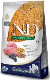 farmina-nandd-ancestral-grain-canine-adult-mediumandmaxi-lambandblueberry-12kg