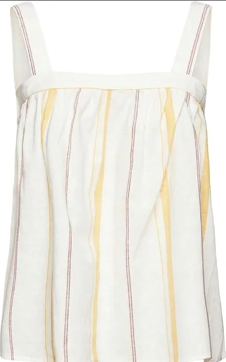 biala-bluzka-w-paski-edc-l-stan-nowy