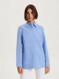 niebieska-bawelniana-koszula-w-paski-reserved-xs