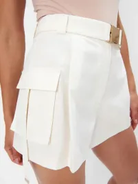 biale-bawelniane-szorty-z-paskiem-mohito-xl