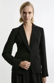 czarna-dopasowana-jednorzedowa-marynarka-karen-millen-xxl