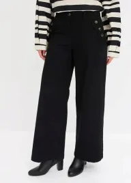 czarne-spodnie-z-dekoracyjnymi-guzikami-bonprix-xl