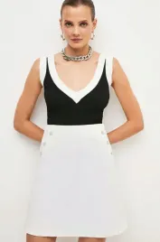 biala-trapezowa-spodniczka-karen-millen-xl