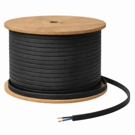 kabel-czarny-plaski-guma-2x05-produkcja-lamp-na-metry-elastyczny-dwuzylowy