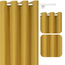 zaslona-na-przelotkach-140x160-krotka-zaslona-okienna-gladka-zolta-zaslony
