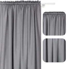 zaslona-na-zabki-140x230-jasna-szara-gladka-tasma-tunel-zaslony-do-salonu