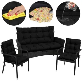 poduszki-wodoodporne-na-meble-rattanowe-miekkie-180x60x50-zestaw-2-1-czarny